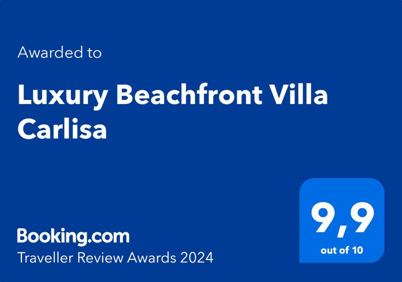 Luxury Beachfront Villa Carlisa Čiovo エクステリア 写真