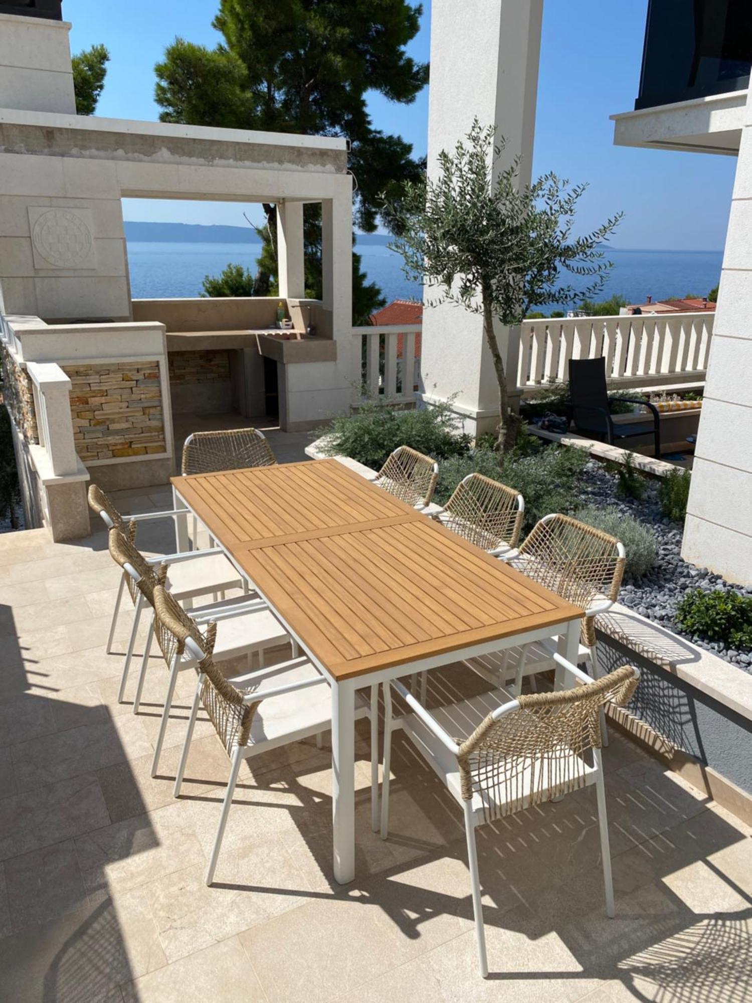 Luxury Beachfront Villa Carlisa Čiovo エクステリア 写真