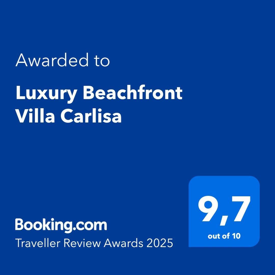 Luxury Beachfront Villa Carlisa Čiovo エクステリア 写真